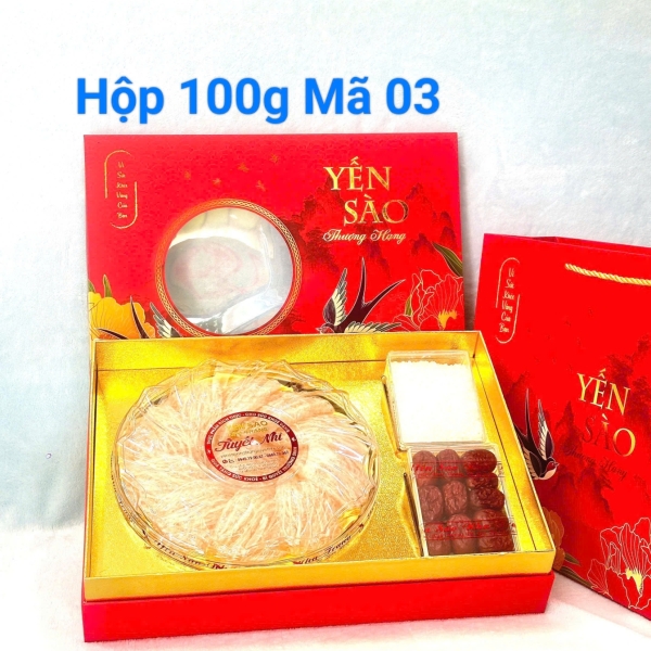 yến tinh chế quà biếu cao cấp bình dương