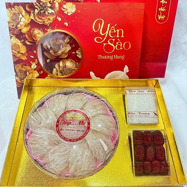 yến nguyên tổ thô tinh chế bến cát