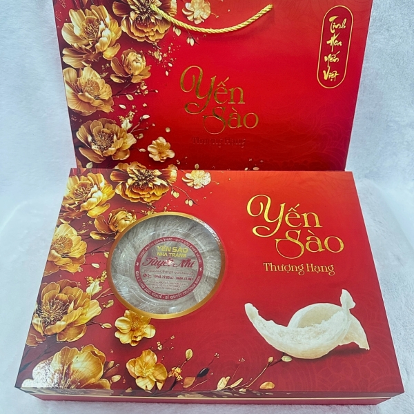 yến nguyên tổ thô tinh chế bến cát