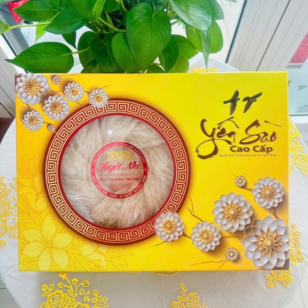 yến nguyên tổ thô tinh chế bến cát