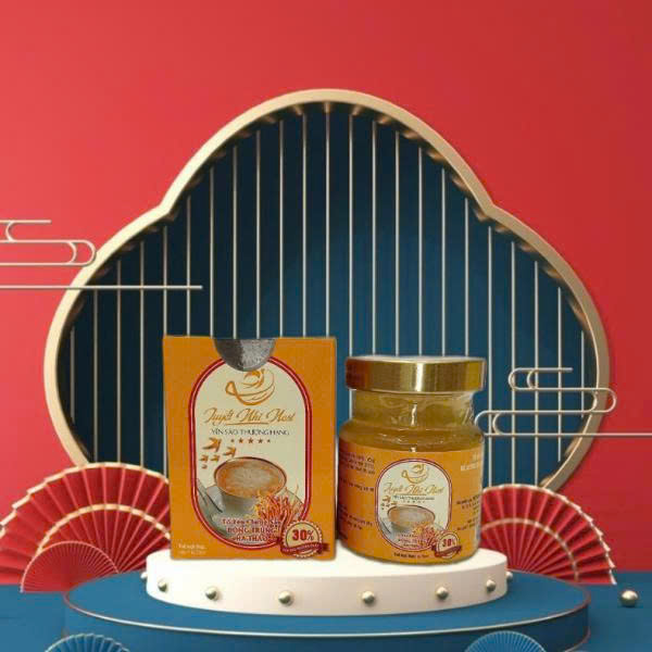 Hộp yến chưng sẵn biếu người thân