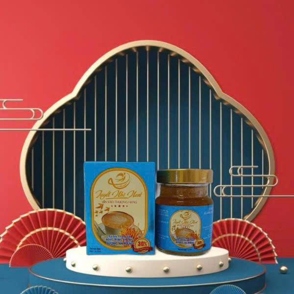 Hộp yến chưng sẵn biếu người thân