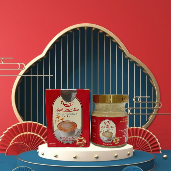 Tổ yến chưng đường phèn