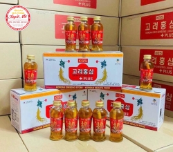 Nước uống hồng sâm Hàn Quốc có củ - Mã B08