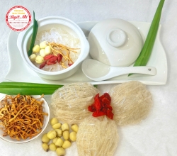 YẾN CHƯNG NÓNG TAM VỊ AN THẦN - HẠT SEN, KỶ TỬ, ĐÔNG TRÙNG HẠ THẢO