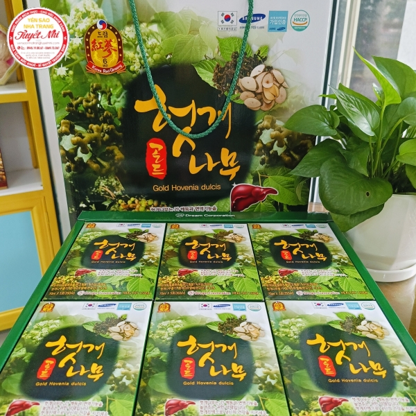 Nước bổ mát gan Hàn Quốc Gold Hovenia Dulcis
