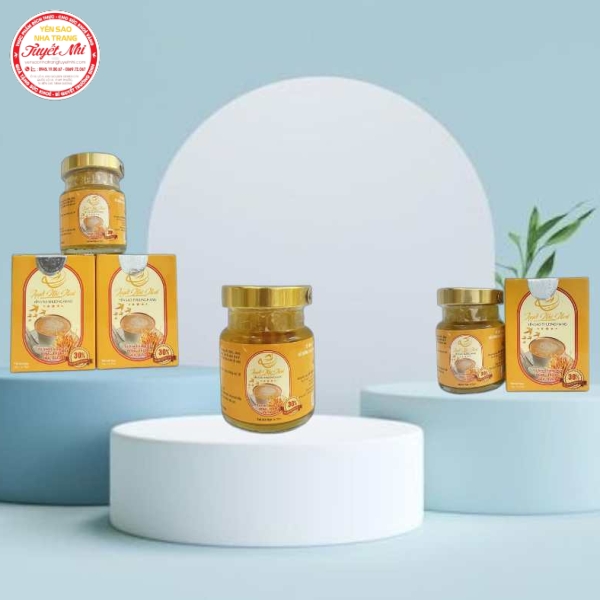 Tổ Yến Chưng Sẵn Đông Trùng Hạ Thảo 30%