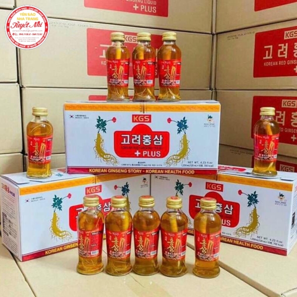Nước uống hồng sâm Hàn Quốc có củ - Mã B08