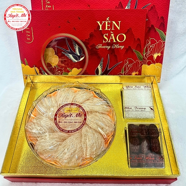 Yến Tinh Chế Cao Cấp Siêu Sợi – Làm Từ  Yến Thô Nguyên Tổ