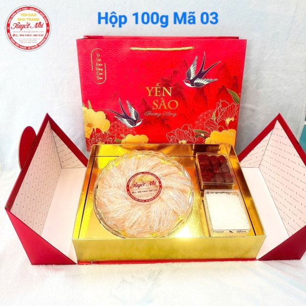 Set Hộp Quà Yến Tinh Chế Nhiều Sợi Cao Cấp